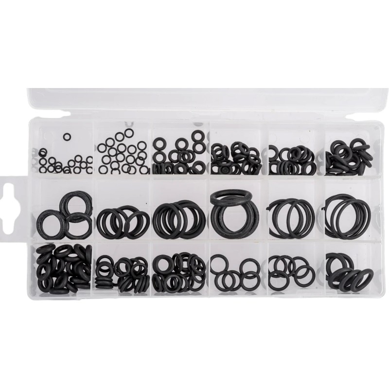 Набор резиновых прокладок (колец) 225шт YATO YT-06877