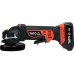 Аккумуляторная углошлифмашина 18В+1 аккум. YATO YT-82826