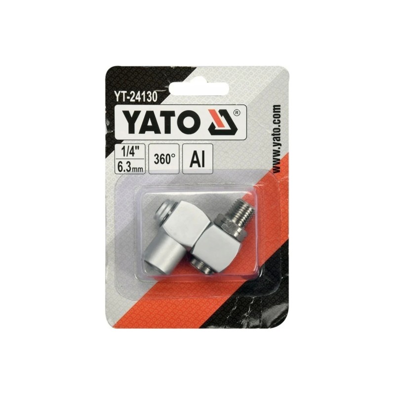 Пневматическое шарнирное  соединение 1/4" YATO YT-24130