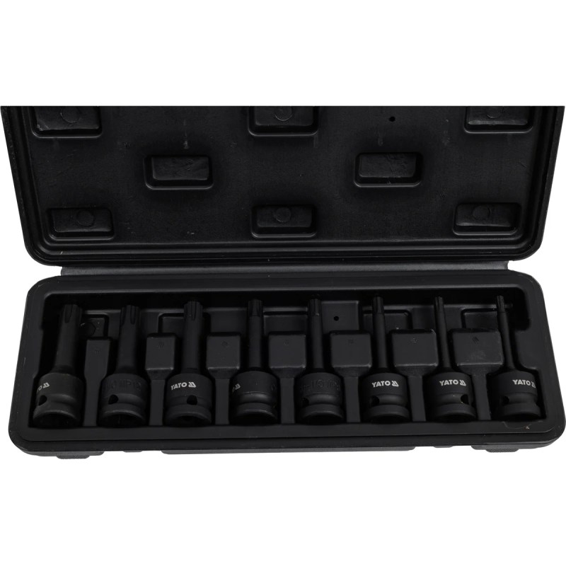 Набор ударных головок-бит RIBE 1/2" 8пр YATO YT-1068