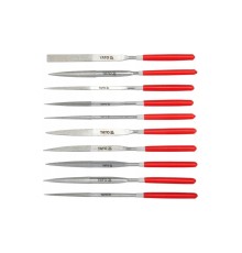 Надфили алмазные в наборе 4х160х50мм 10пр. YATO YT-6151