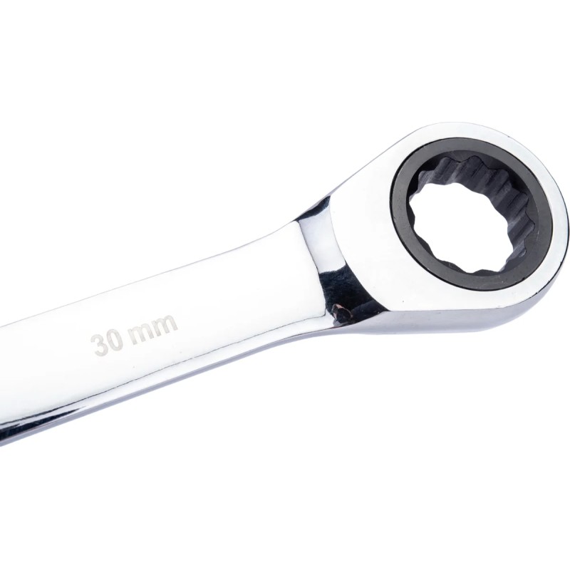 Ключ комбинированный с трещоткой 30мм YATO YT-0205