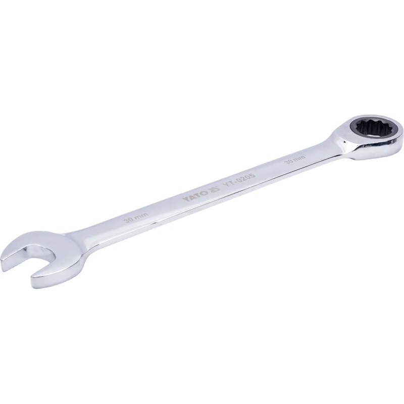 Ключ комбинированный с трещоткой 30мм YATO YT-0205