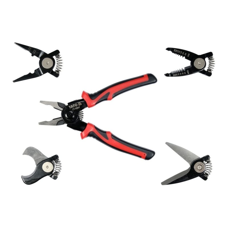 Многофункциональные щипцы 5 В 1 для электрики YATO YT-19697