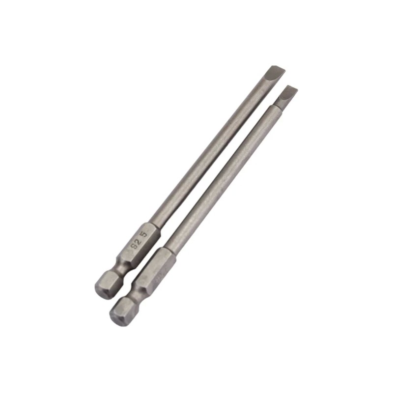 Бита шлицевая 4х100мм, 5х100мм 2шт YATO YT-0484