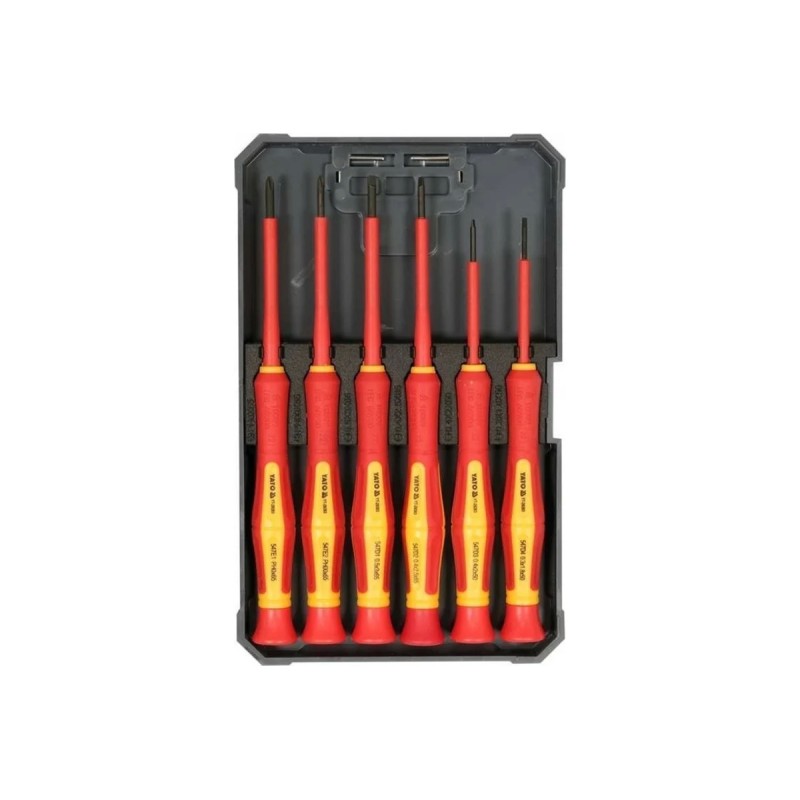 Набор изолированных отверток VDE 6шт YATO YT-28283