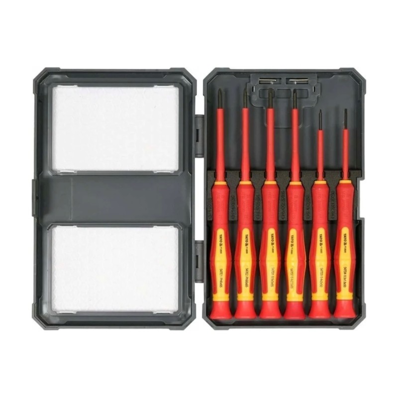 Набор изолированных отверток VDE 6шт YATO YT-28283