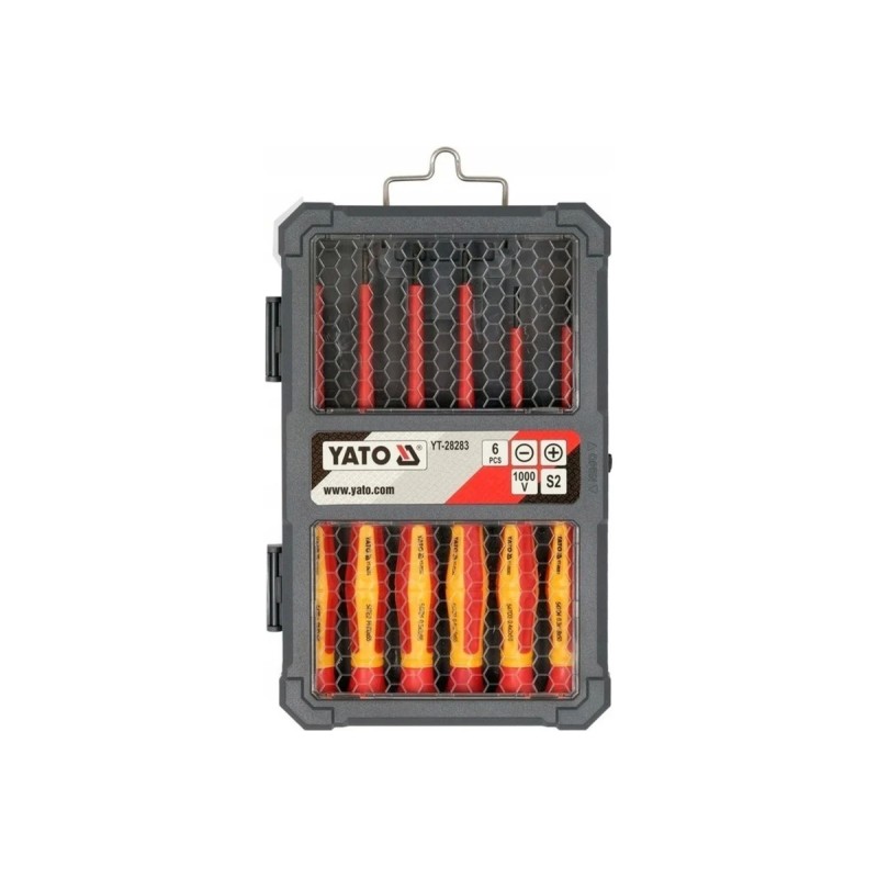 Набор изолированных отверток VDE 6шт YATO YT-28283