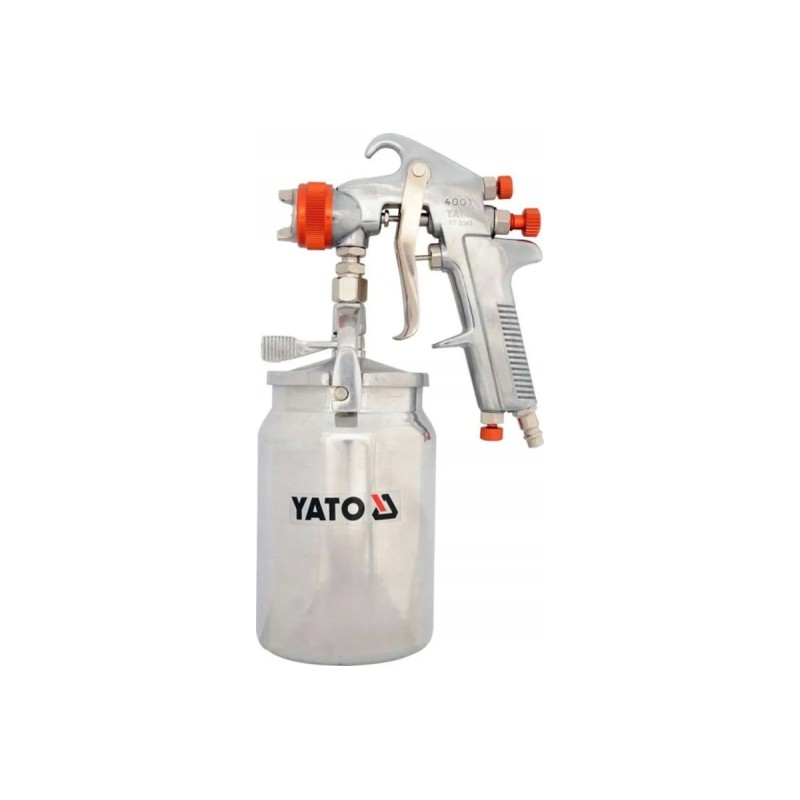 Краскопульт с нижним бачком HVLP 1л-1,8мм YATO YT-2346
