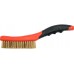 Щётка с металлическим ворсом 4 ряда (пластиковая ручка) YATO YT-6344
