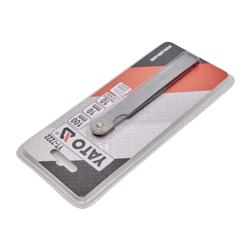 Щупы измерительные 100мм 10шт.0,05-0,5мм YATO YT-7222