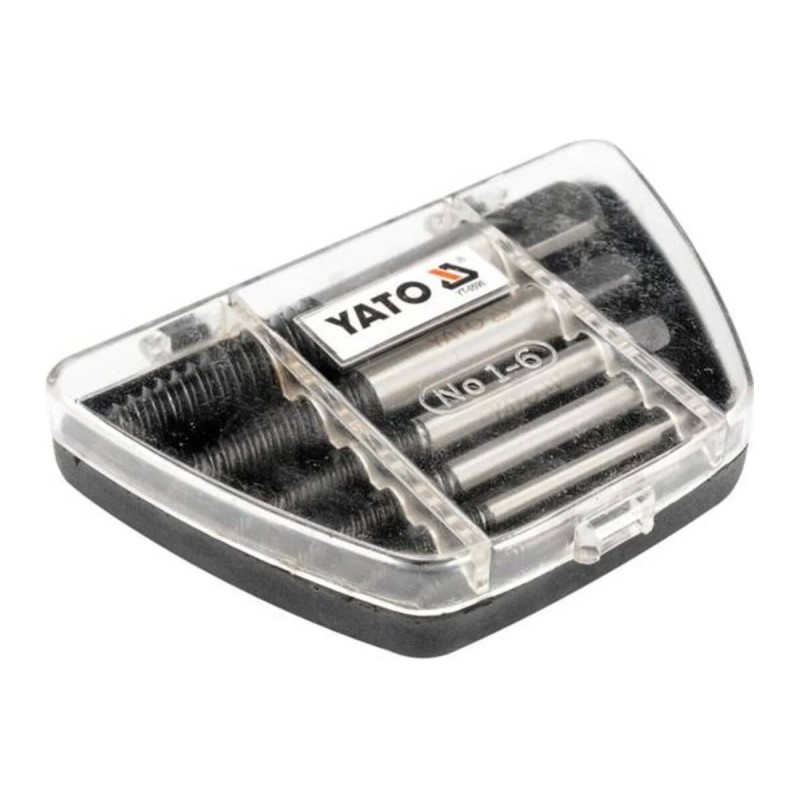 Набор экстракторов для извлечения обломанных болтов 6пр YATO YT-0590