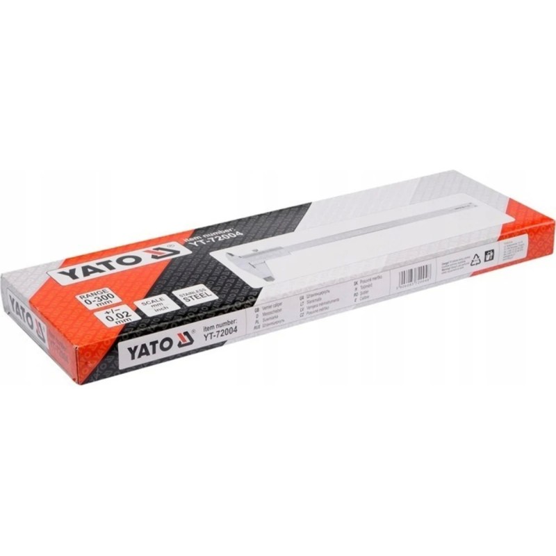 Штангенциркуль 300мм/ 0,02мм YATO YT-72004