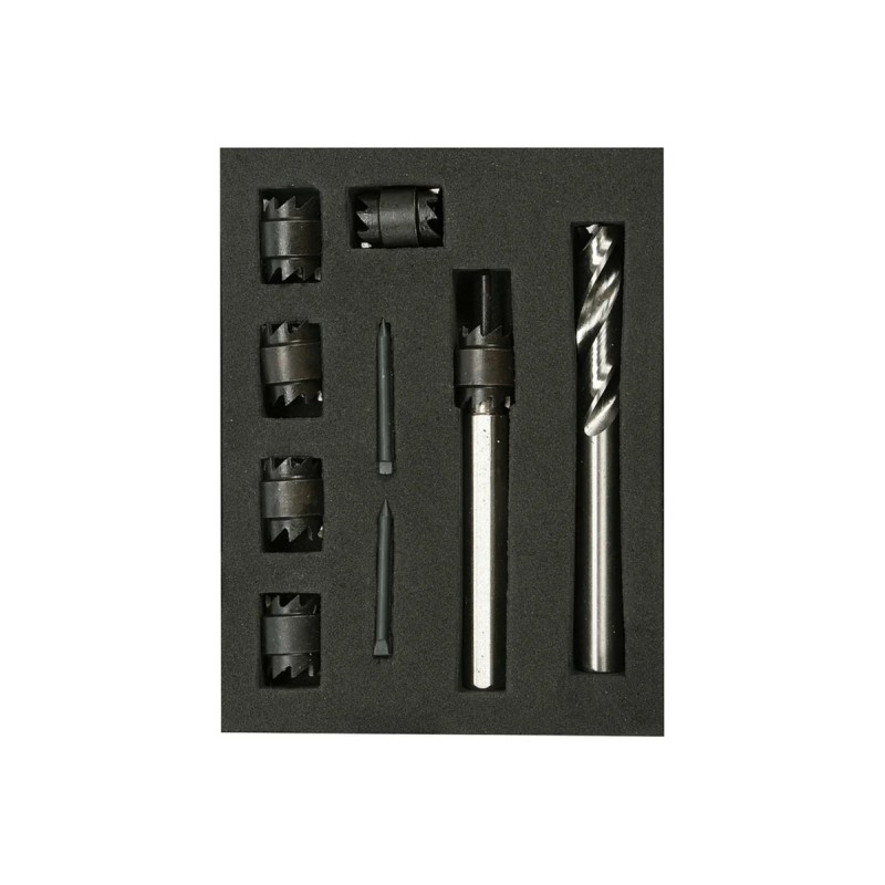 Набор для высверливания точечной сварки 9пр YATO YT-28920