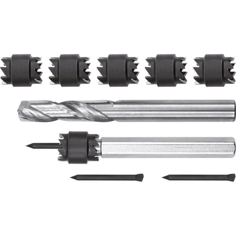 Набор для высверливания точечной сварки 9пр YATO YT-28920