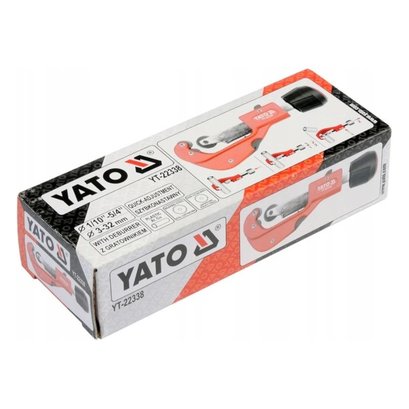 Труборез для медных труб 3-32 мм. YATO YT-22338