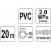 Пневмошланг PVC 10мм х 20м YATO YT-24225