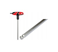 Шестигранник с Т-образной рукояткой 6мм с шаровой головкой YATO YT-05591