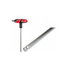 Шестигранник с Т-образной рукояткой 6мм с шаровой головкой YATO YT-05591