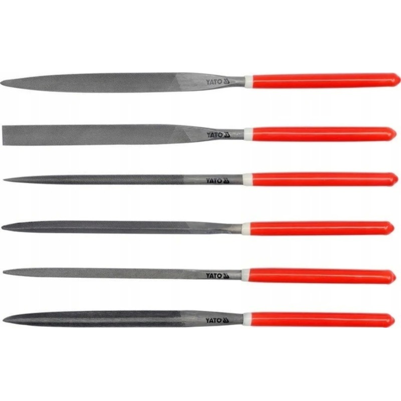 Набор надфилей 180х85мм 6пр YATO YT-6162