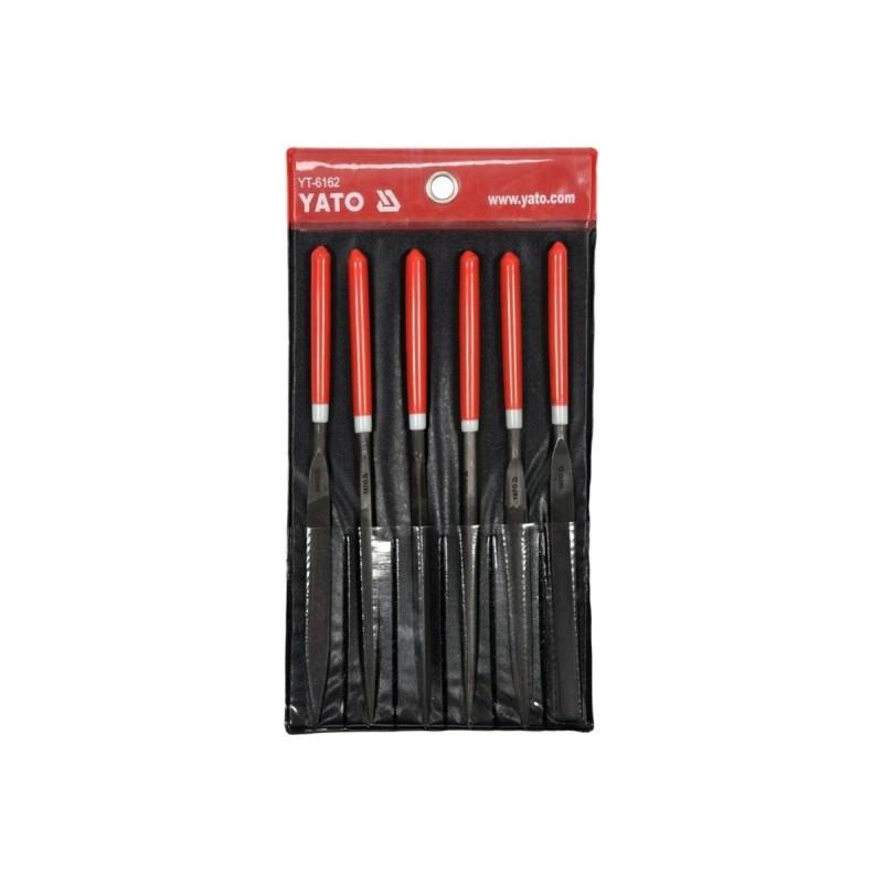 Набор надфилей 180х85мм 6пр YATO YT-6162