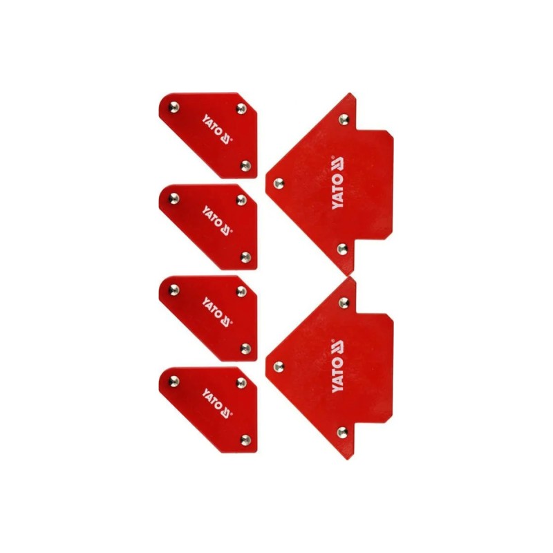 Набор магнитных угольников для сварки 6шт YATO YT-08678