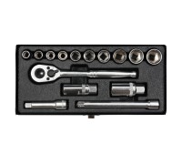 Набор торцевых головок YATO 3/8" 15 предметов YATO YT-38631