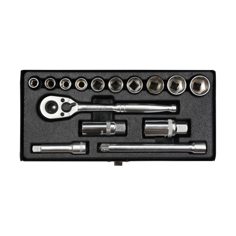 Набор торцевых головок YATO 3/8" 15 предметов YATO YT-38631