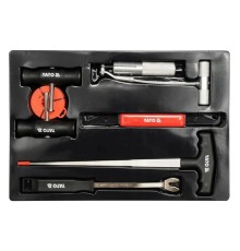 Комплект для демонтажа лобовых стекол 7пр YATO YT-0845