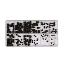 Набор винтов установочных с плоским концом,160 пр YATO YT-06777