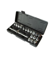 Комплект ключей для сливной пробки 18пр YATO YT-0599