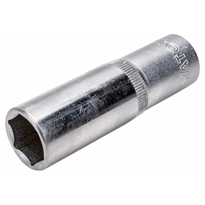 Головка торцевая удлиненная CrV 1/2" 17мм YATO YT-1230