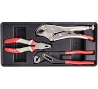 Ложемент для выдвижного ящика/клещи 3 пр. YATO YT-55463