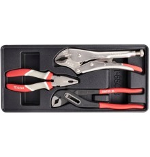 Ложемент для выдвижного ящика/клещи 3 пр. YATO YT-55463