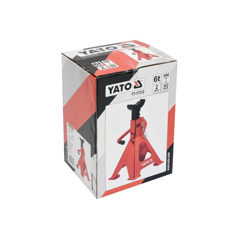 Подставки под автомобиль 6Т - 2шт. YATO YT-17312