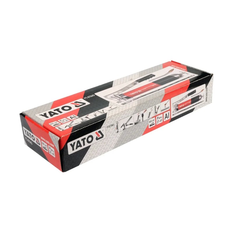 Шприц для консистентной смазки 800см³  YATO YT-07043