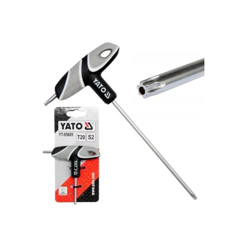 Ключ TORX с Т-образной рукояткой Т20 YATO YT-05605