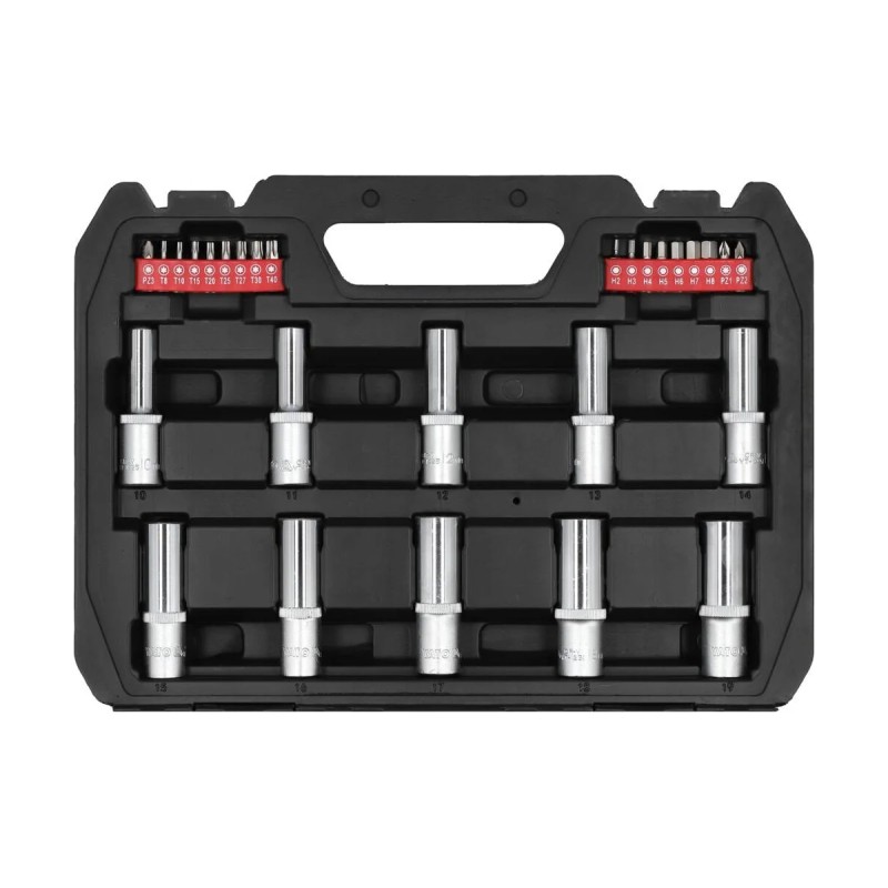 Набор инструментов 1/2'', 60пр  YATO YT-12660