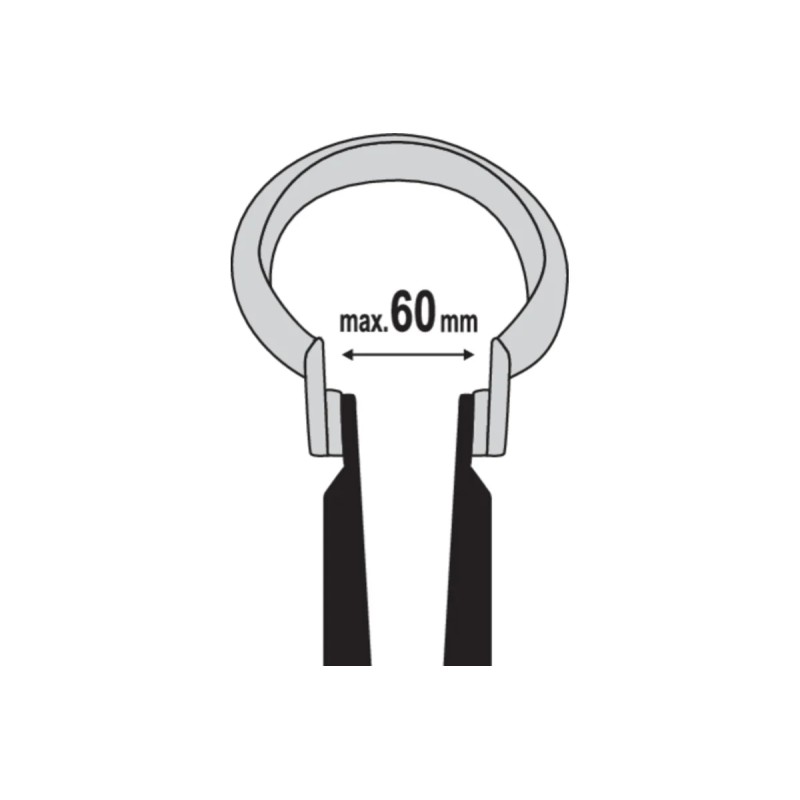 Щипцы для пружинных зажимов выхлопной систем YATO YT-0652