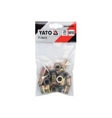 Заклепка резьбовая сталь М10, 20шт YATO YT-36475