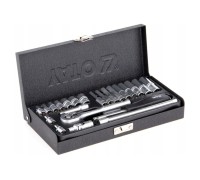 Набор торцевых головок 1/4" 23 пр. YATO YT-14421