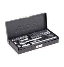 Набор торцевых головок 1/4" 23 пр. YATO YT-14421