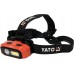 Налобный фонарь 800лм, аккум. датчик движения YATO YT-08594