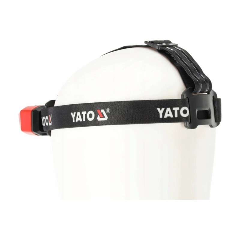Налобный фонарь 800лм, аккум. датчик движения YATO YT-08594