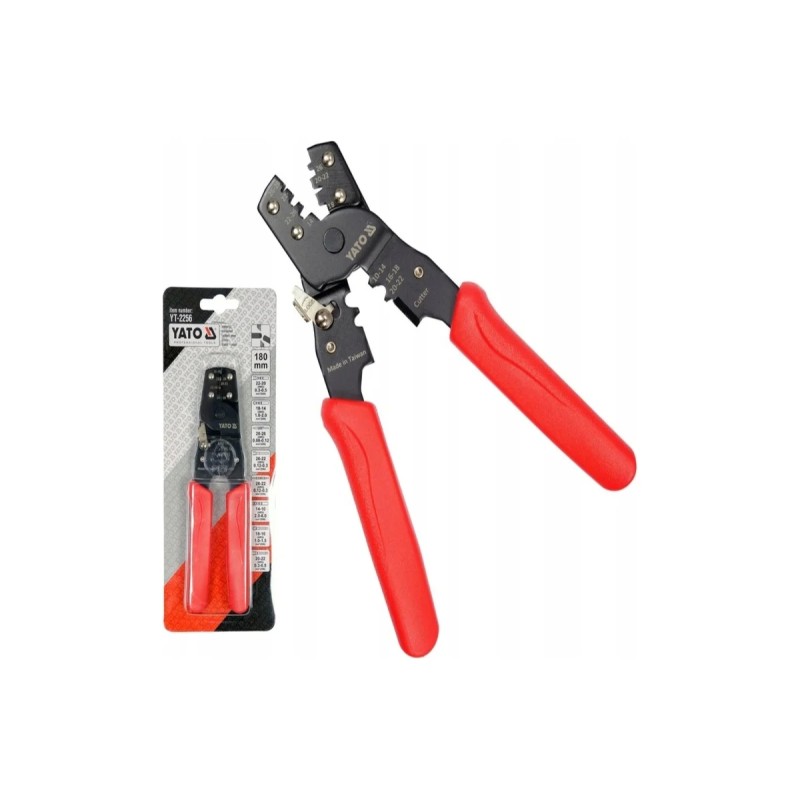 Инструмент для обжима и зачистки проводов  YATO YT-2256