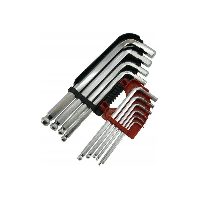 Набор шестигранников 10шт. 2,0-12мм с шаром CrV YATO YT-0509