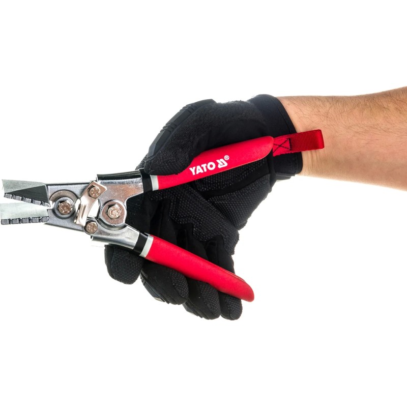 Щипцы для формировки профилей 210мм 80х35 YATO YT-5141