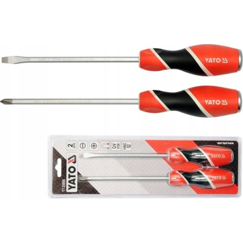 Набор ударных отверток 2шт YATO YT-25998