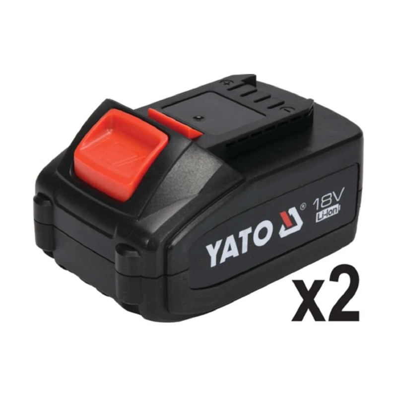 Аккумуляторный бесщёточный ударный гайковерт 350 Н/м 1/2 дюйма                 YATO YT-8277925