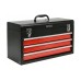 Ящик для инструмента металлический с 3-мя выдвижными полками YATO YT-08873